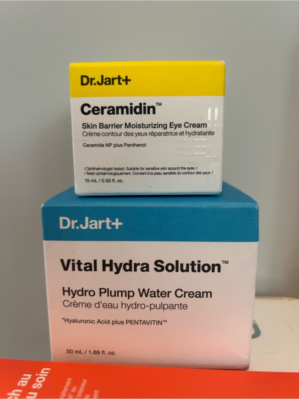 Dr.Jart+ Bundle - Ceramidin Eye Cream & Vital Hydra Solution Cream